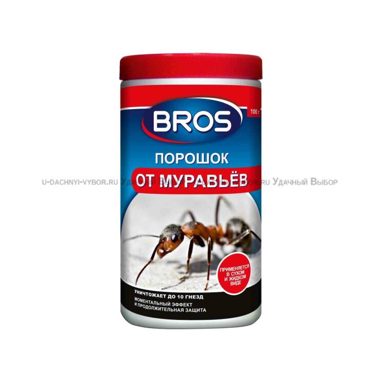 Bros - порошок от муравьев 100 г